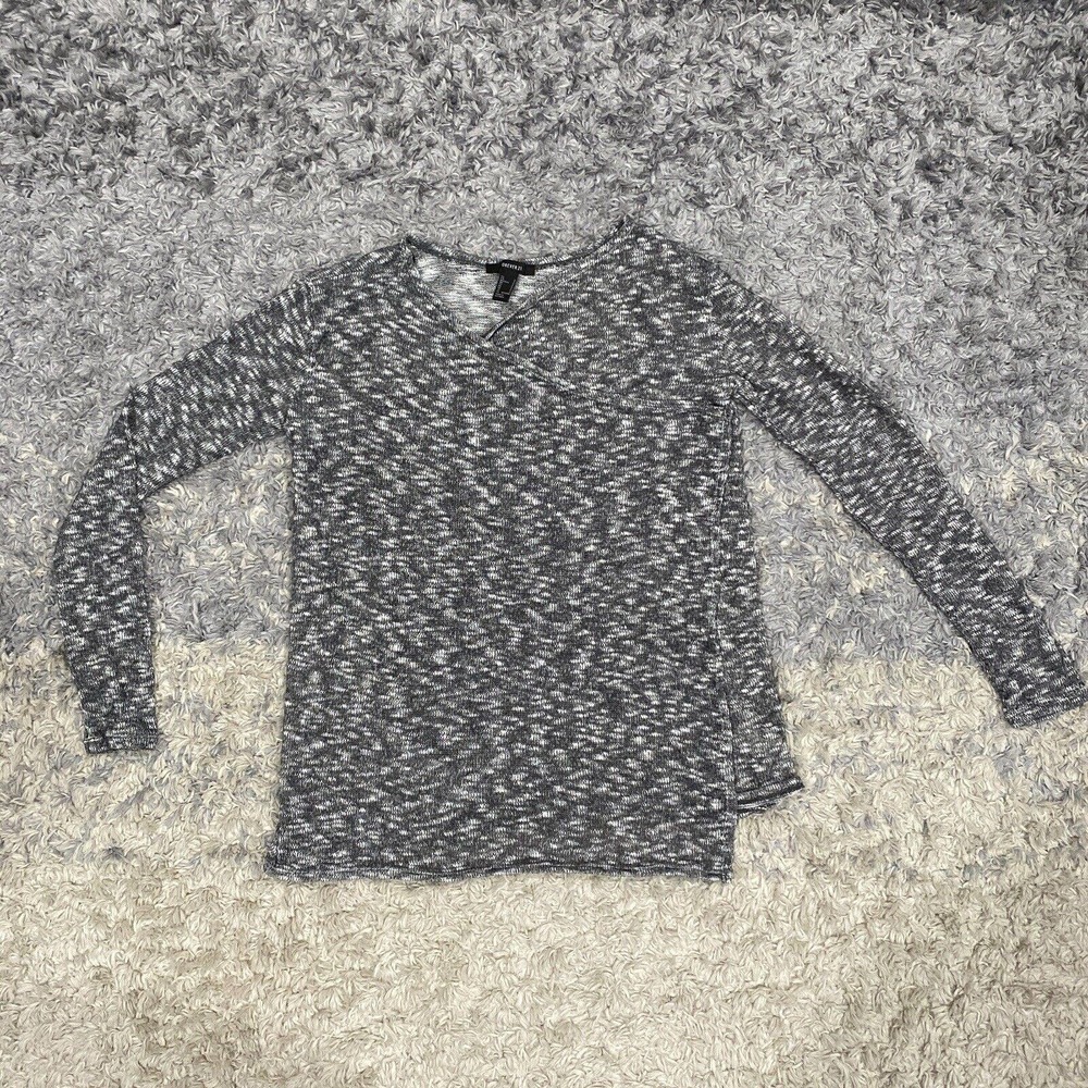 Forever 21 Gray Cardigan Open Front Long Sleeve Women’s Size Small
